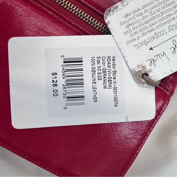 Hobo Red Leather ROAM Wristlet - Picture 6 of 6